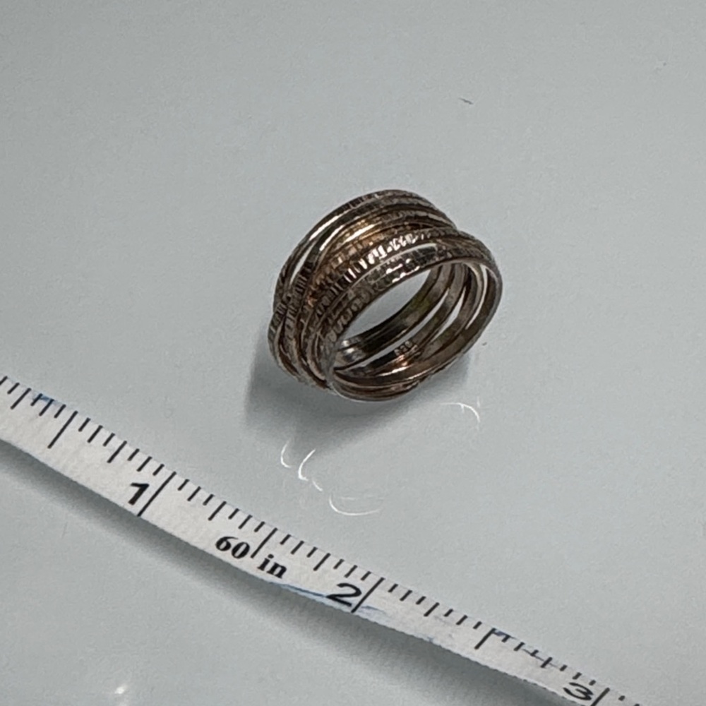 Silver 925 Stacked Ring